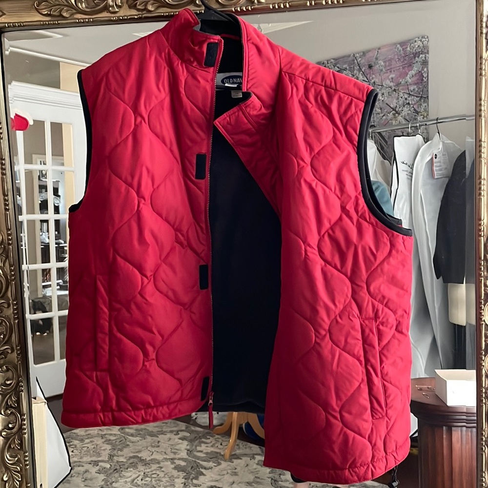 Mens warm old navy vest